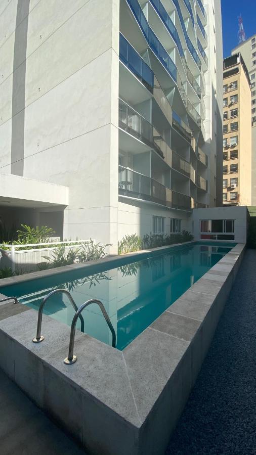Flat De Luxo Centro Sp Com Piscina,Academia,Lavanderia,Garagem E Seguranca 24H เซาเปาโล ภายนอก รูปภาพ