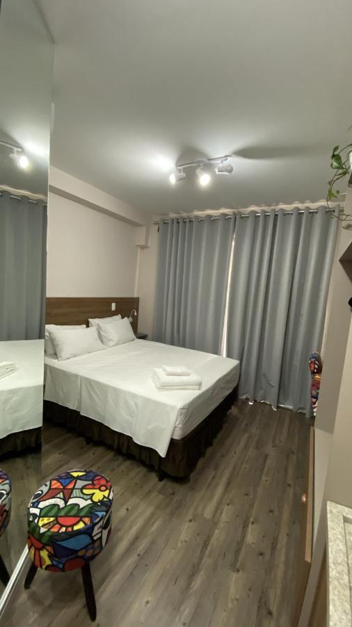 Flat De Luxo Centro Sp Com Piscina,Academia,Lavanderia,Garagem E Seguranca 24H เซาเปาโล ภายนอก รูปภาพ